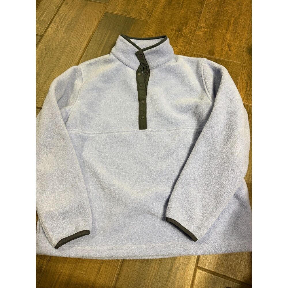 LL Bean quarter snap pullover